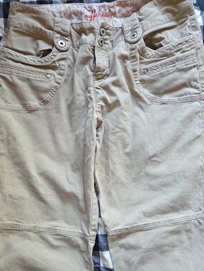 Ruff Hewn Women's Cropped Khakis, Size 12